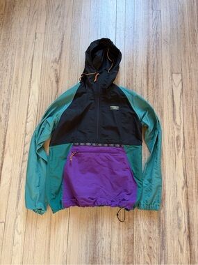 LL Bean Windbreaker Anorak XS
